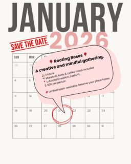 🗓️ Wednesday, January 21
🕰️ 3 hours
☕ Materials, tools & coffee break included
📍 Luluscraftcreation, Eustis FL
💲 $35 per person

🎟️ Limited spots available
Reserve your place today ✨

#CreativeEvent #MindfulWorkshop #FloralExperience #SelfCareTime #luluscraftcreation #eustisflorida #eustisflorist #clermont
