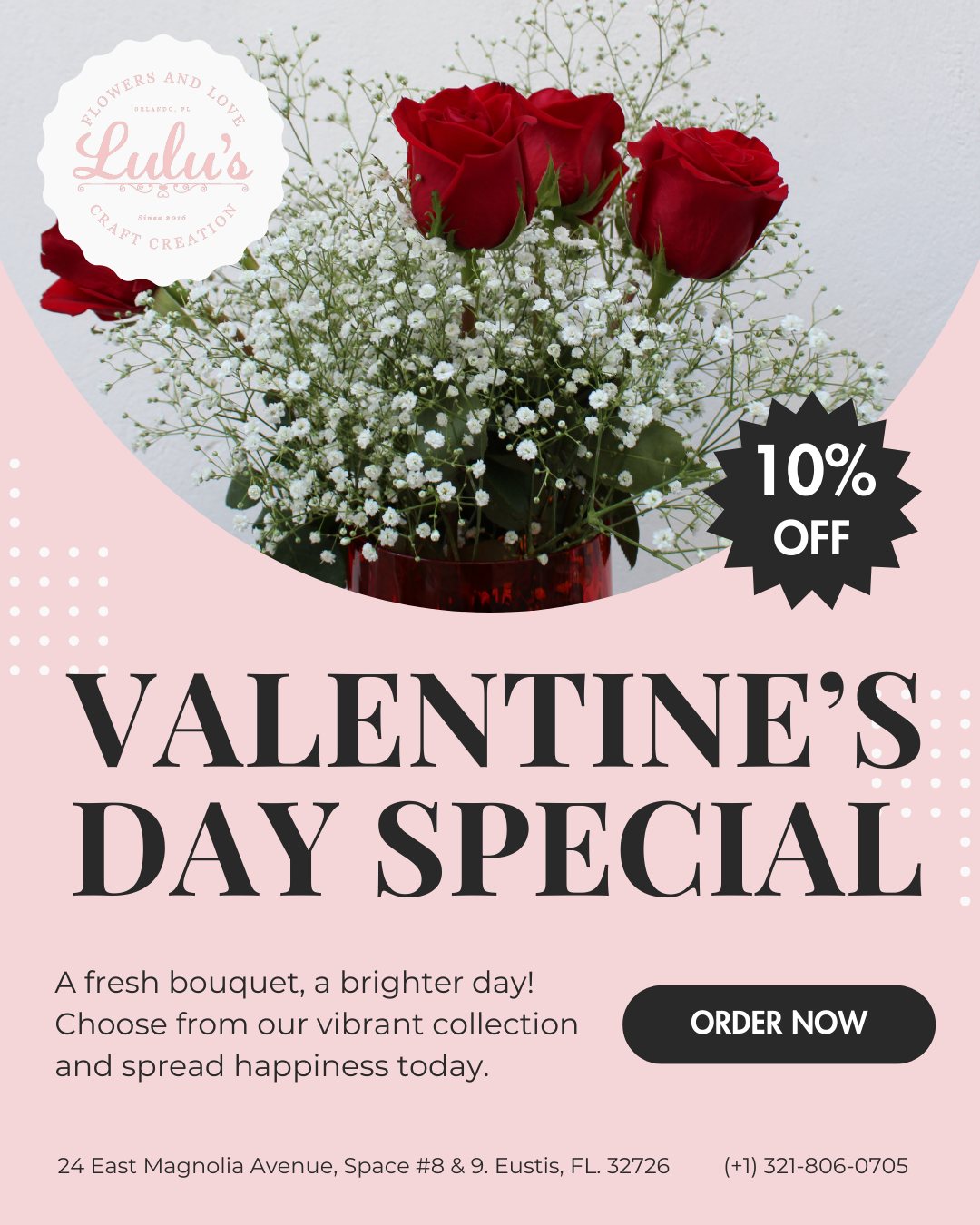 Designed with care. Made to be enjoyed. 🌼
We’re a local flower shop creating fresh, modern floral designs using the best blooms of the season. Come visit us and see what’s new.

📍 Stop by today
🌷 Fresh blooms | Floral design | Neighborhood florist
#FlowerDesign #LocalFlorist #ShopSmall #FreshBlooms #FloralStudio