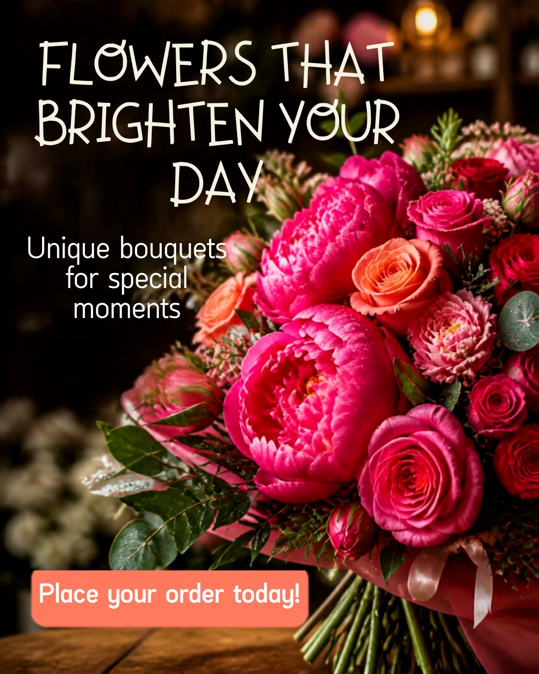 Make every moment bloom 🌸✨
Surprise someone special with a fresh bouquet, thoughtfully arranged and ready to brighten their day. 💐

Order yours today and give the gift of emotions that last longer than a thousand words.
📩 Send us a message to place your order.

#Florist #FreshFlowers #FlowerBouquet #GiveTheGiftOfFlowers #FlowersWithLove #SpecialDetails #Bouquet #LoveInBloom #FlowerOrders #PlaceYourOrder #FlowersToGive #SpecialMoments #EustisFlorida #EustisNaturalFlowers #LulusCraftCreation