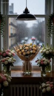 When the day is gray, flowers bring color to the soul. ✨🌷

#AestheticFlowers #FlowerBouquets #RainyDays #FreshFlowers #DailyInspo #NaturalBeauty #luluscraftcreation #eustisflorist #clermont