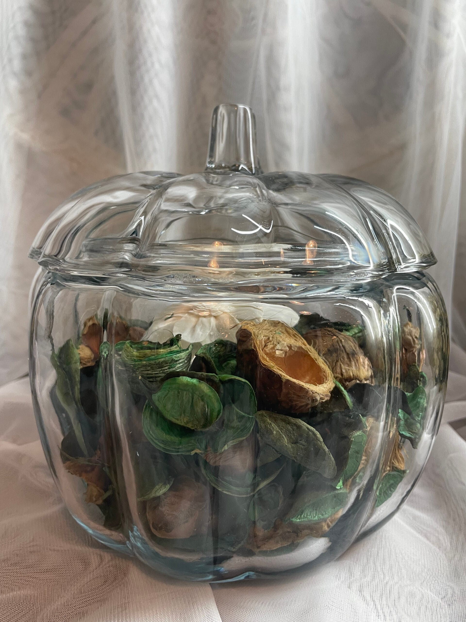 Glass Pumpkin Vase – Elegant Fall Decor for Floral Arrangements - Image 6