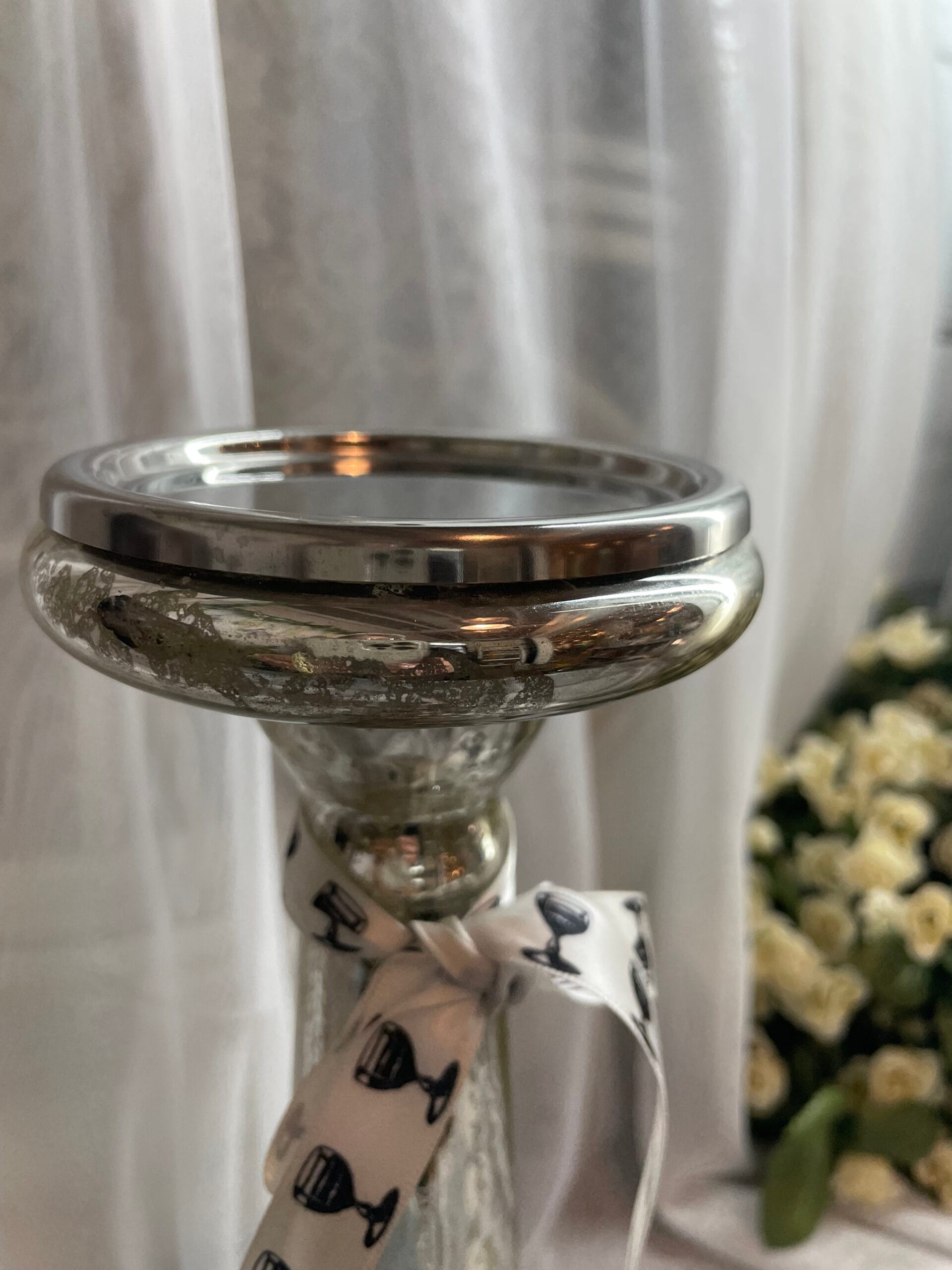 Glass Pedestal Candle Holder – Elegant Base for Statement Candles - Image 5