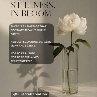 Where everything seems to pause, life quietly continues its secret work. In that stillness, something gentle begins to unfold—soft, unhurried, and almost invisible. And just like that, beauty finds its way into silence and starts to bloom.

#StillnessInBloom #AestheticVibes #PoeticLife #QuietMoments #InnerStillness #SoftAesthetic #Blooming #MindfulLiving #SerenityInMotion #SlowLiving #NatureInspired #SilentBeauty