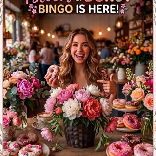 🌸🍩 BLOOM & DONUT BINGO IS HERE! 🍩🌸

Shop, share, and complete your Bingo card for a chance to WIN amazing prizes!

🎯 How to Play

Pick up your Bloom & Donut Bingo Card in-store.
Complete the activities on the card and receive a stamp for each completed square.
Get 3 stamps in one straight line (horizontal, vertical, or diagonal) to earn 1 raffle entry.
Complete more lines to earn more entries and increase your chances of winning!

🎁 Prizes

🏆 1 Grand Prize Winner
🎉 2 Consolation Prize Winners

📅 Drawing Schedule

Bingo cards are valid for 2 weeks only.
Raffle drawing will be held every two weeks.
Be sure to fill out your Name, Email, and Phone Number before submitting your completed card.
Drop your completed card in our raffle box before the drawing date.

✨ Every purchase, visit, and share gets you one step closer to winning!

Good luck, and thank you for supporting Bloom & Donut! 💕🍩

#Lulu’sCraft&Creations #Wiki-liciousNWOrlando #BloomAndDonutBingo #BingoChallenge #SupportLocal #SweetRewards #DonutLovers #WinWithBloom
